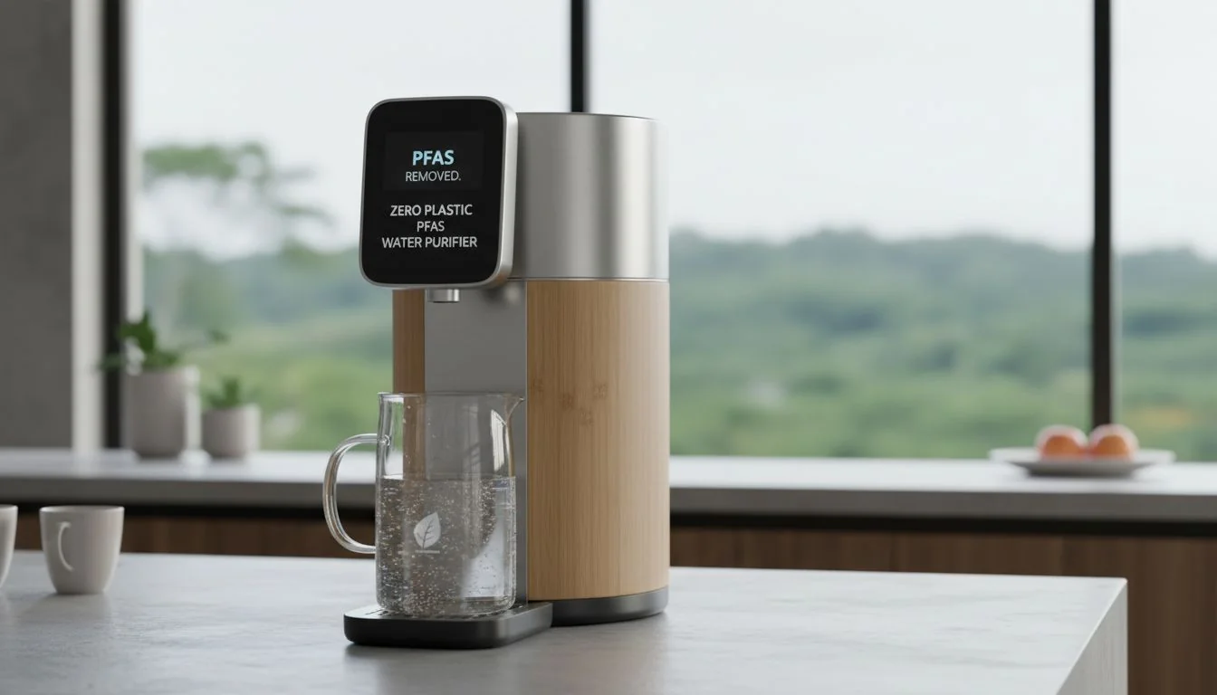Zero Plastic PFAS Water Purifier zero plastic PFAS water purifier